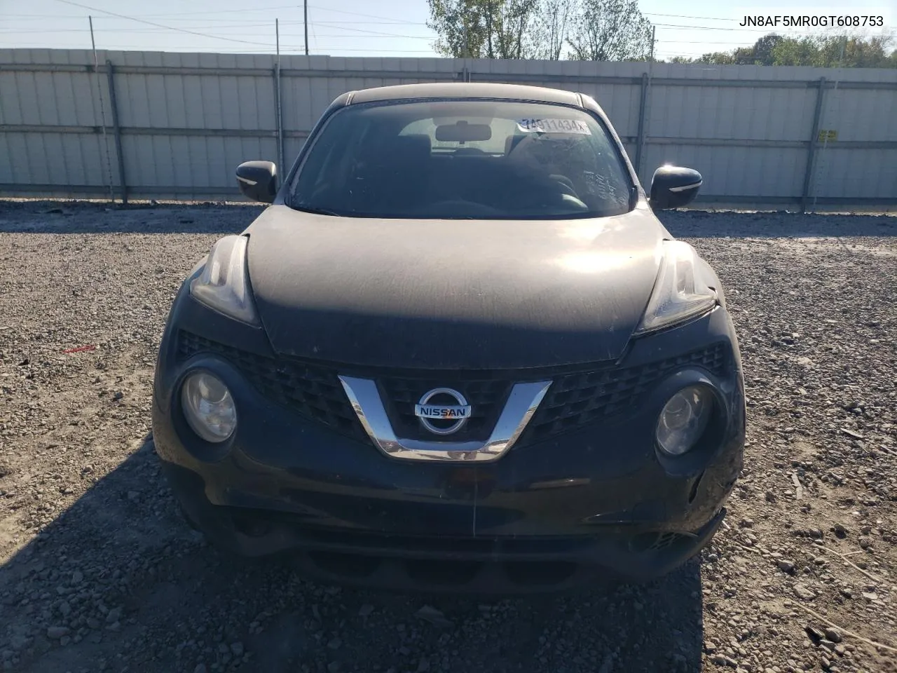 2016 Nissan Juke S VIN: JN8AF5MR0GT608753 Lot: 74911434