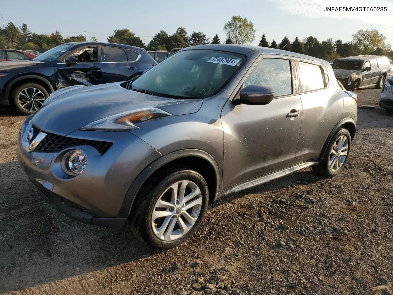 2016 Nissan Juke S VIN: JN8AF5MV4GT660285 Lot: 75407904