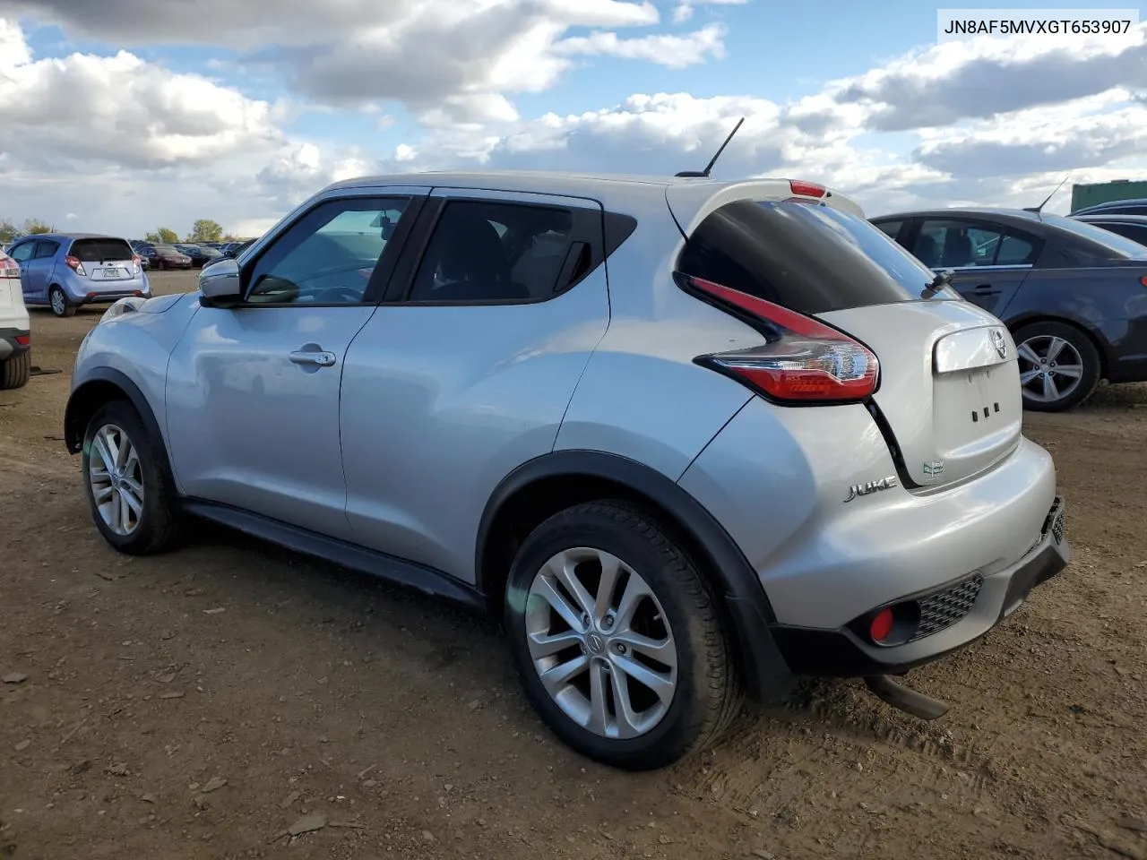 2016 Nissan Juke S VIN: JN8AF5MVXGT653907 Lot: 76106364