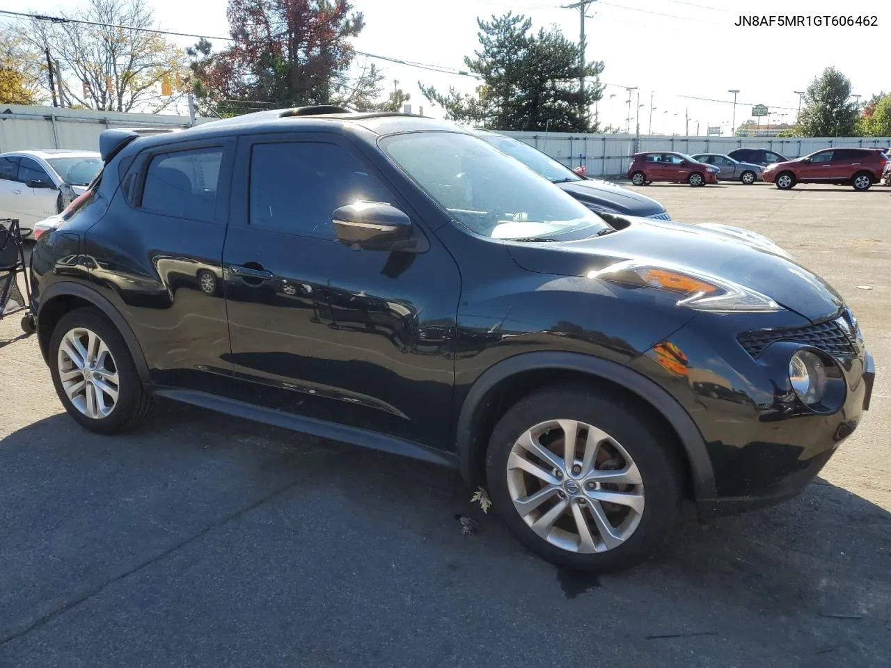 2016 Nissan Juke S VIN: JN8AF5MR1GT606462 Lot: 76692374