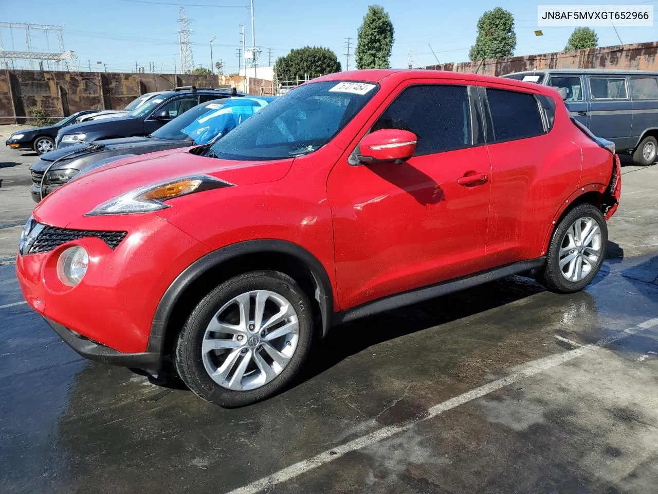 2016 Nissan Juke S VIN: JN8AF5MVXGT652966 Lot: 76707464