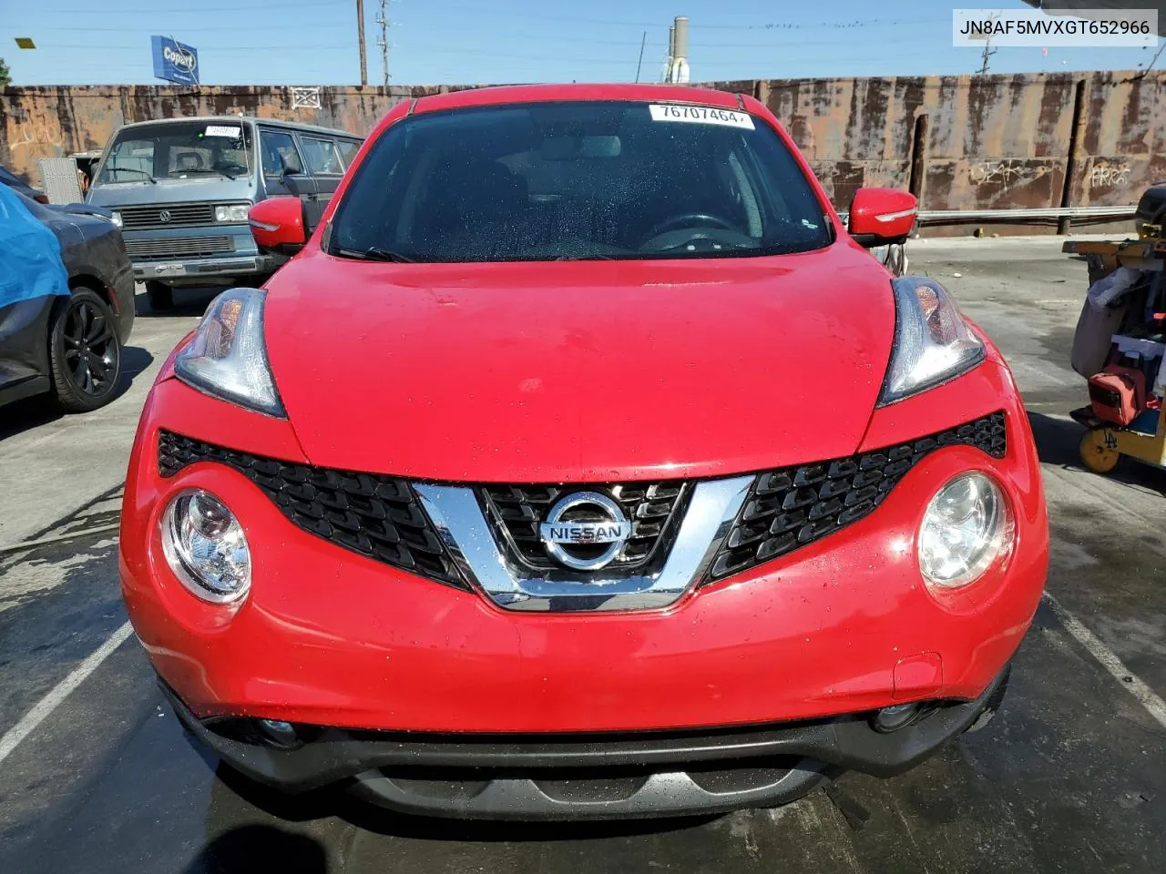 2016 Nissan Juke S VIN: JN8AF5MVXGT652966 Lot: 76707464