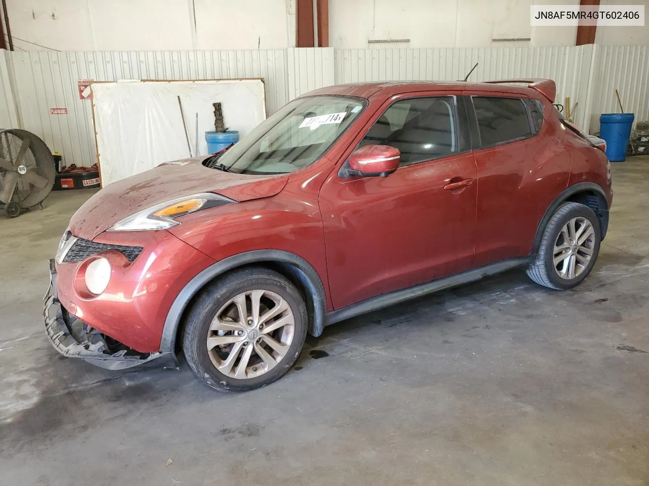 2016 Nissan Juke S VIN: JN8AF5MR4GT602406 Lot: 77482714