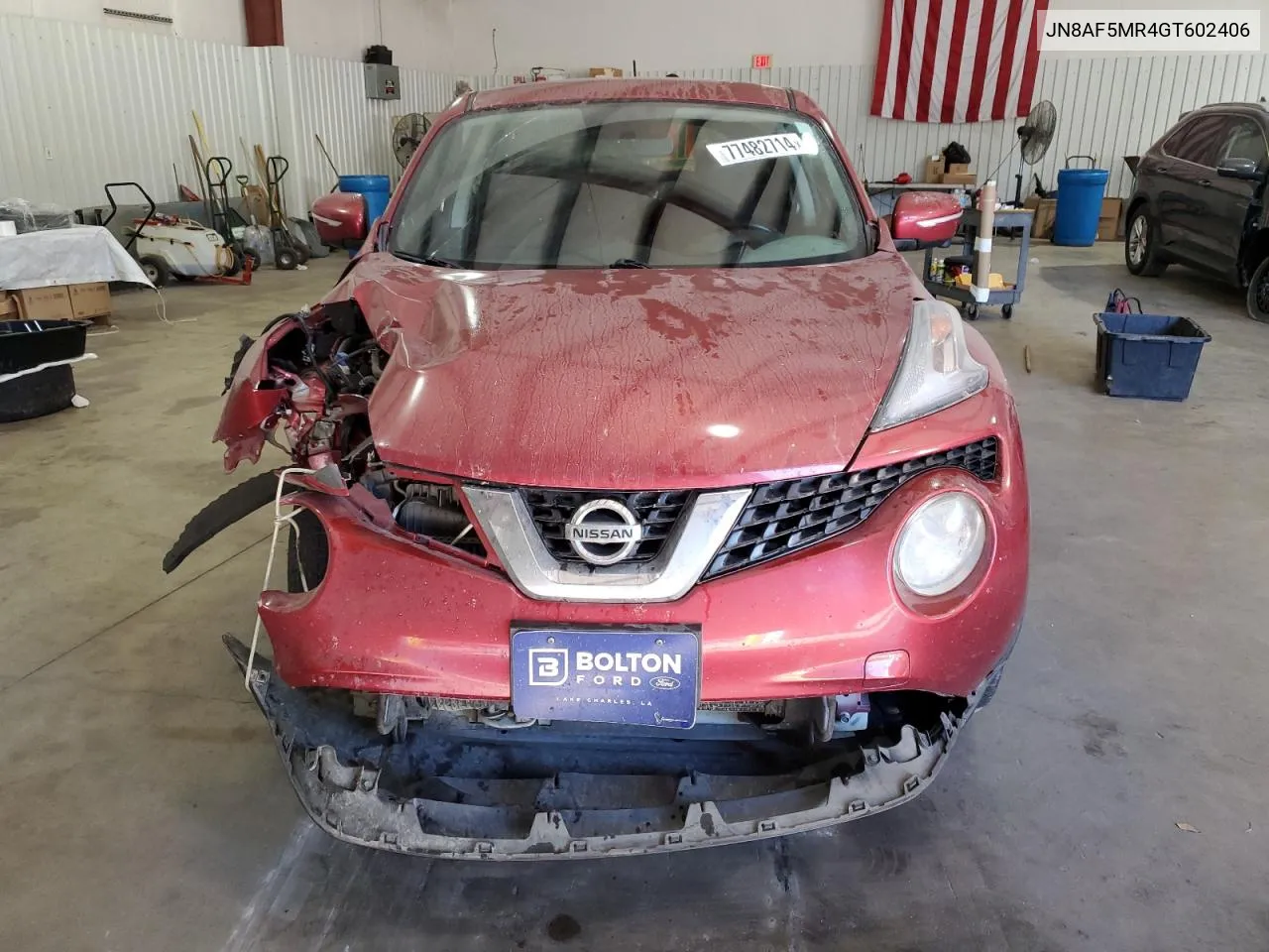 2016 Nissan Juke S VIN: JN8AF5MR4GT602406 Lot: 77482714