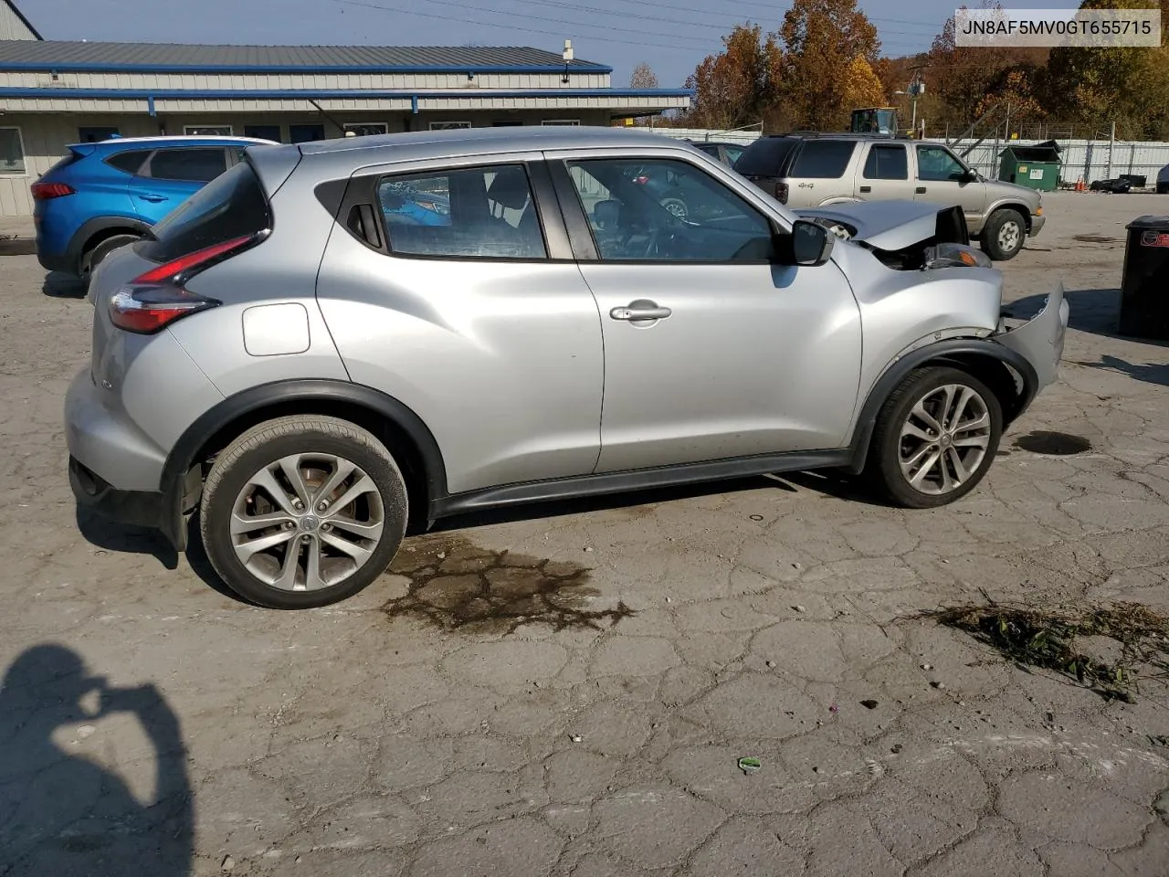 2016 Nissan Juke S VIN: JN8AF5MV0GT655715 Lot: 77801954