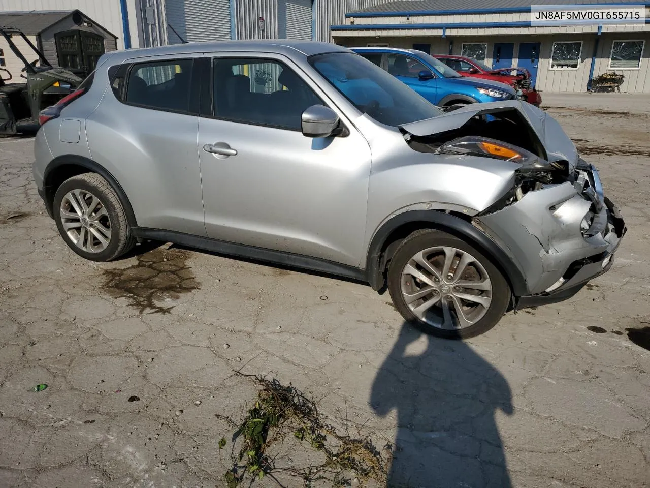 2016 Nissan Juke S VIN: JN8AF5MV0GT655715 Lot: 77801954