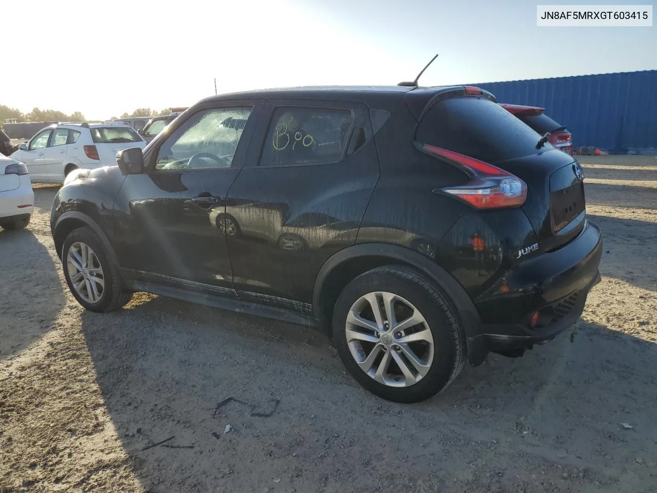 2016 Nissan Juke S VIN: JN8AF5MRXGT603415 Lot: 78669214