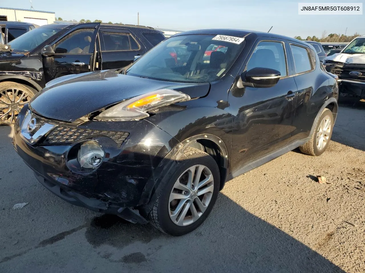 2016 Nissan Juke S VIN: JN8AF5MR5GT608912 Lot: 79567954