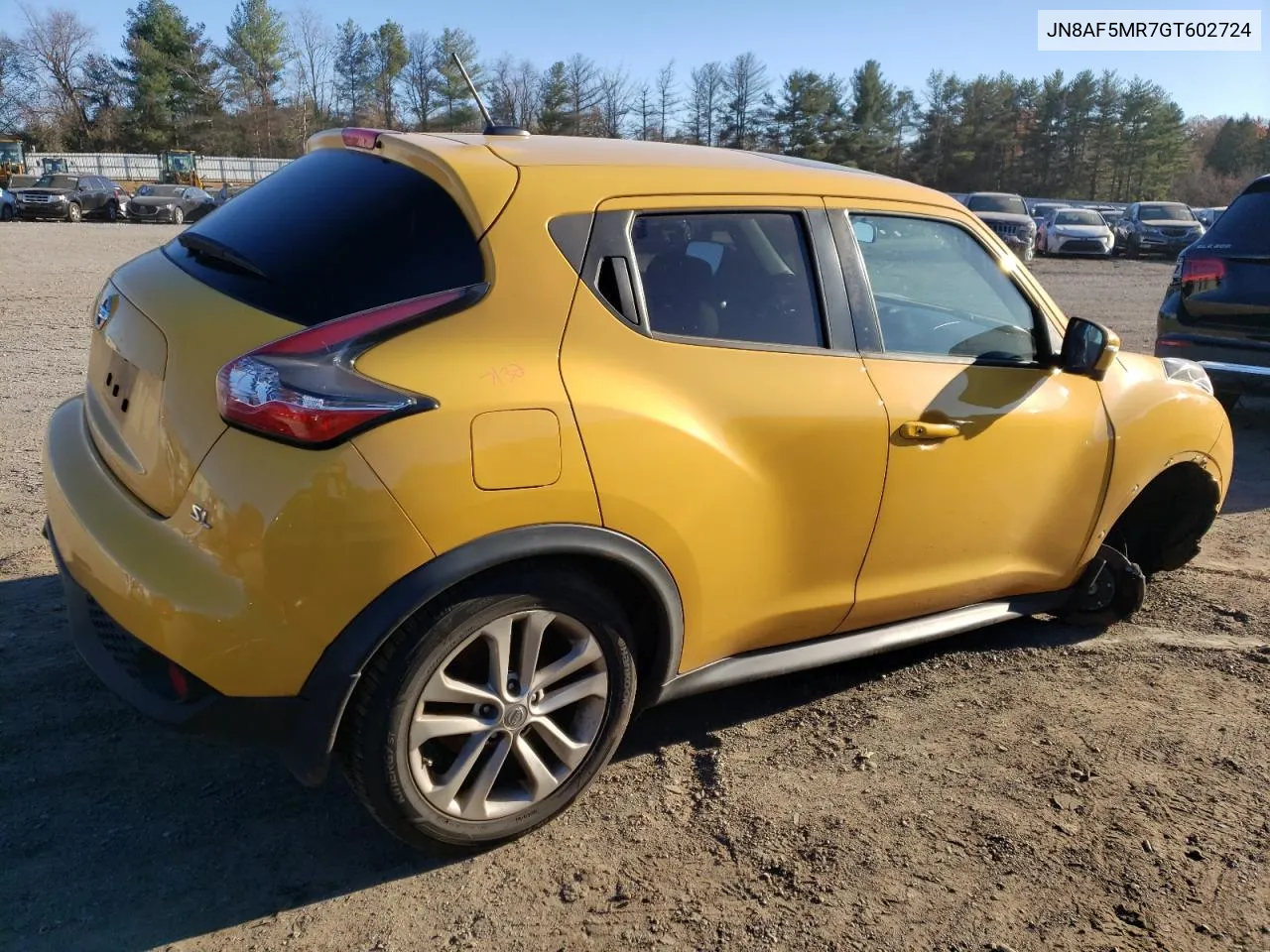 2016 Nissan Juke S VIN: JN8AF5MR7GT602724 Lot: 79626944