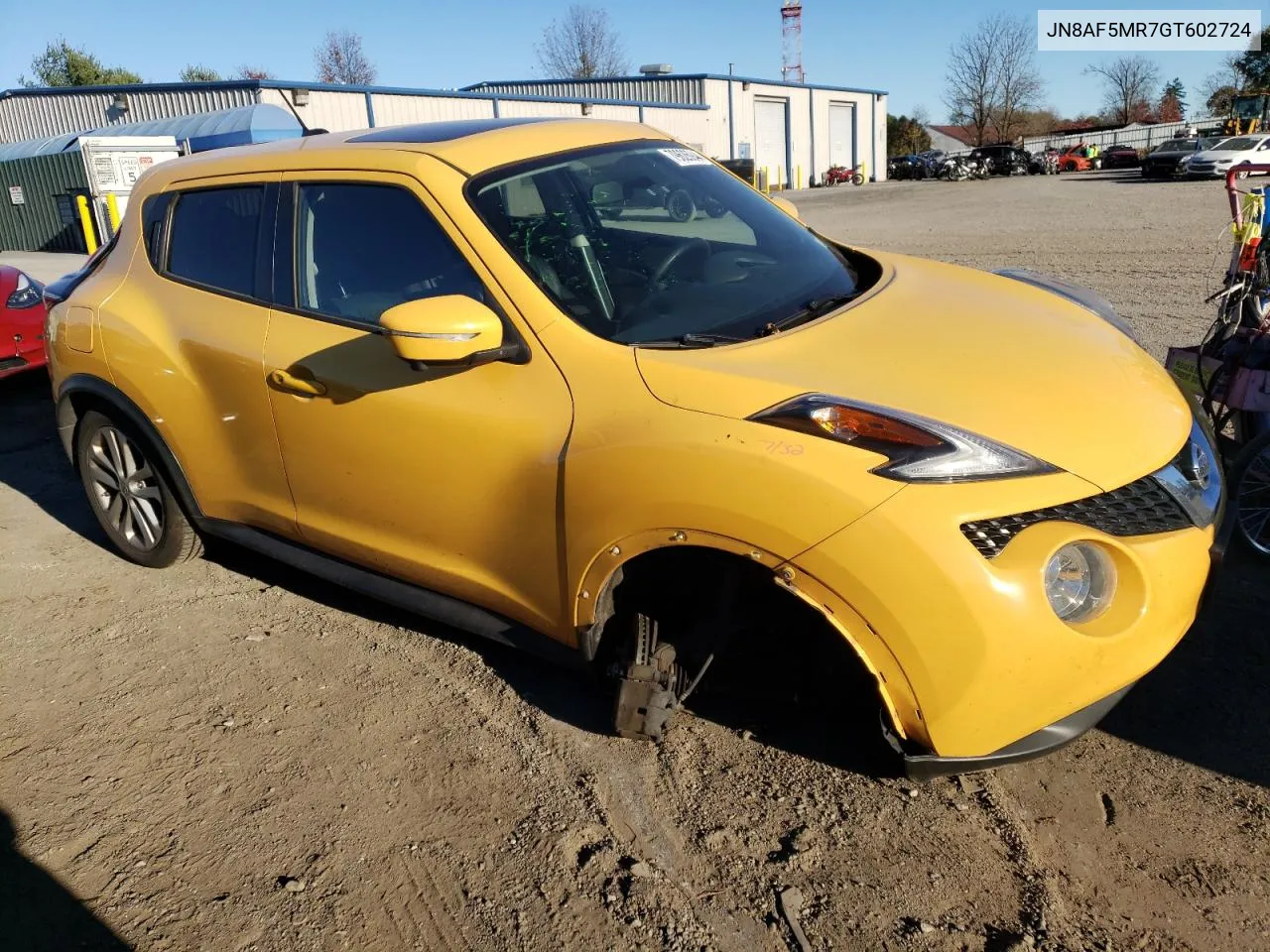 2016 Nissan Juke S VIN: JN8AF5MR7GT602724 Lot: 79626944