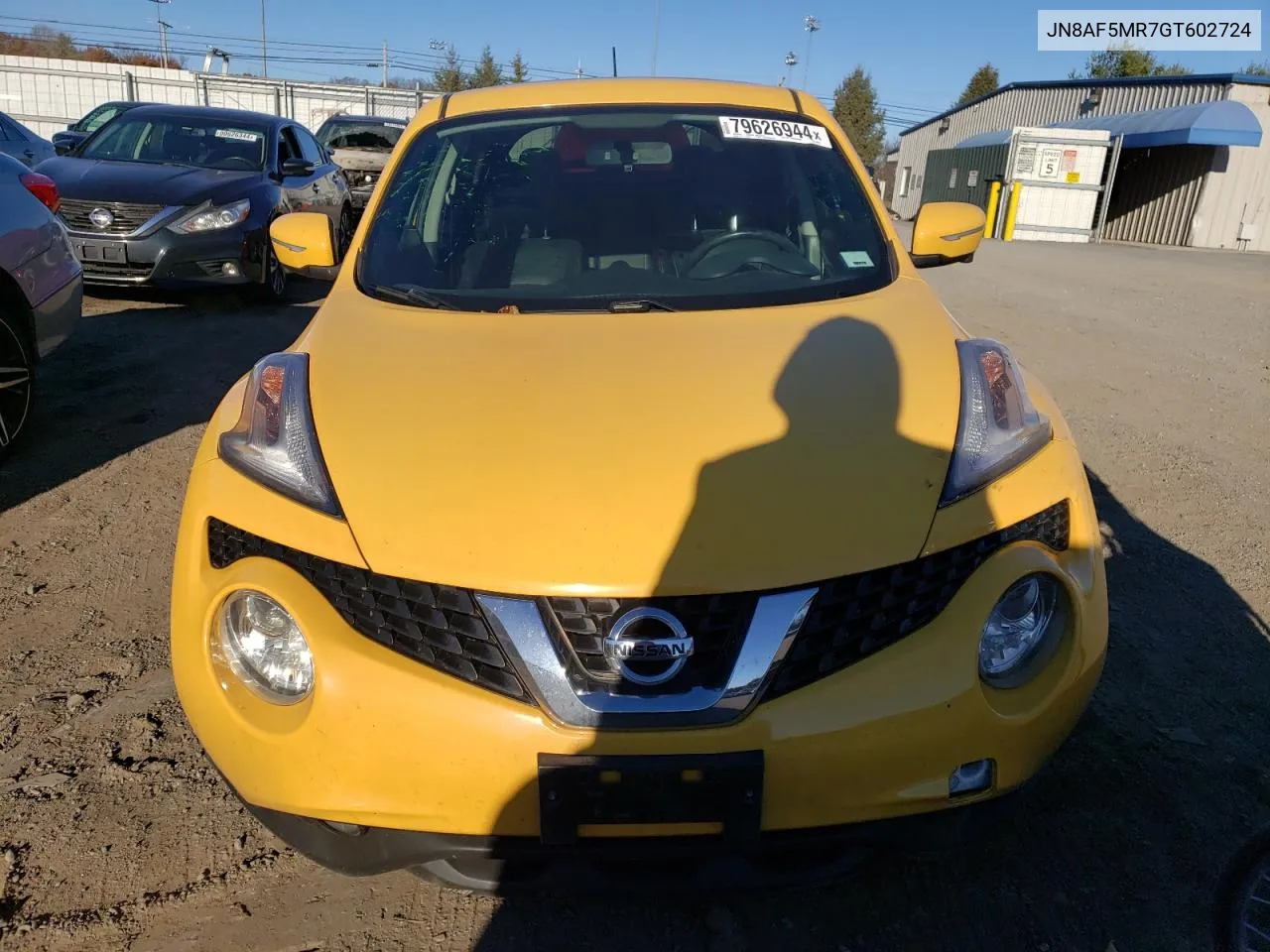 2016 Nissan Juke S VIN: JN8AF5MR7GT602724 Lot: 79626944