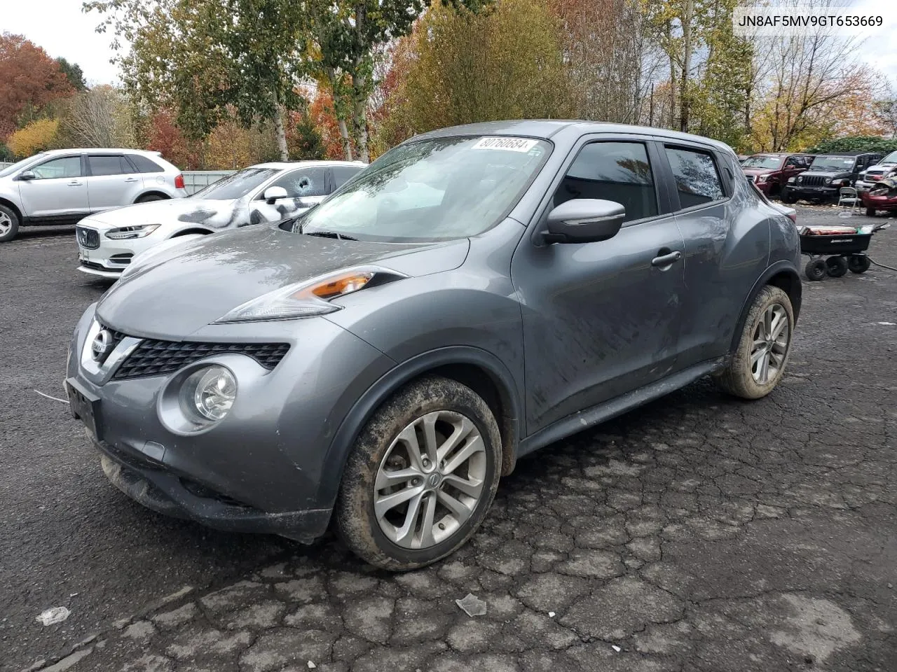 2016 Nissan Juke S VIN: JN8AF5MV9GT653669 Lot: 80760684