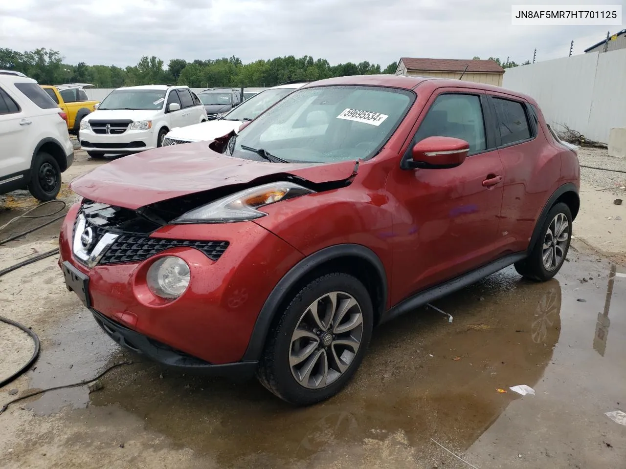 2017 Nissan Juke S VIN: JN8AF5MR7HT701125 Lot: 59695534