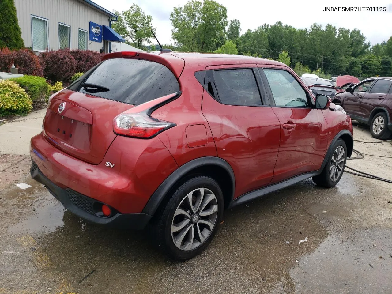 2017 Nissan Juke S VIN: JN8AF5MR7HT701125 Lot: 59695534