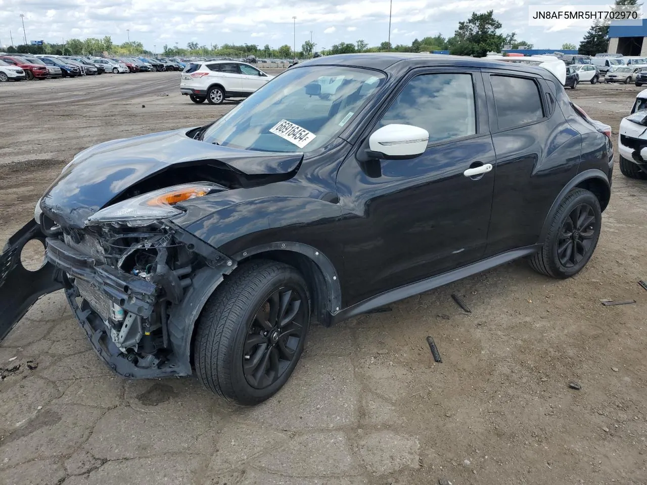 2017 Nissan Juke S VIN: JN8AF5MR5HT702970 Lot: 66916454