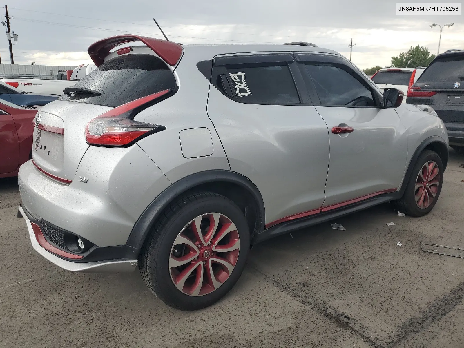 JN8AF5MR7HT706258 2017 Nissan Juke S