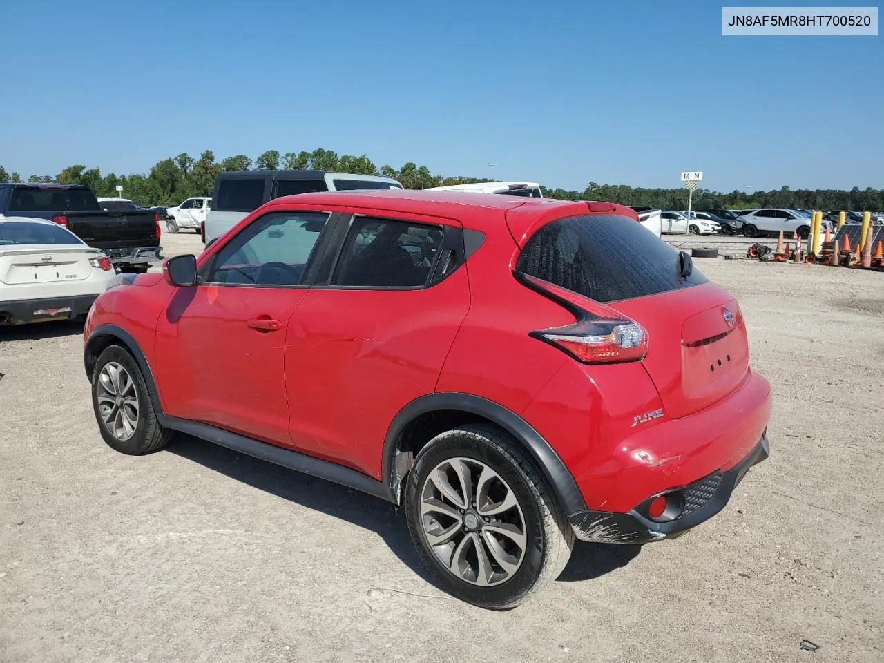 2017 Nissan Juke S VIN: JN8AF5MR8HT700520 Lot: 72858714