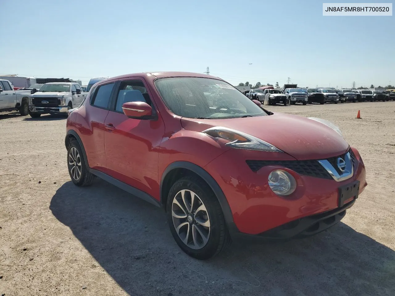 2017 Nissan Juke S VIN: JN8AF5MR8HT700520 Lot: 72858714