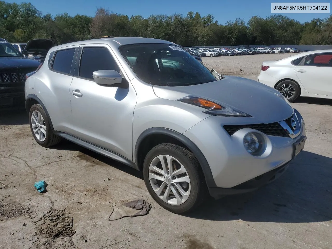 2017 Nissan Juke S VIN: JN8AF5MR5HT704122 Lot: 72937814