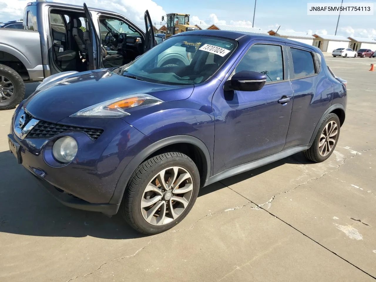 2017 Nissan Juke S VIN: JN8AF5MV5HT754113 Lot: 73707024