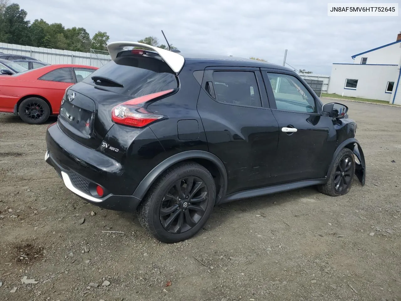 2017 Nissan Juke S VIN: JN8AF5MV6HT752645 Lot: 74146234