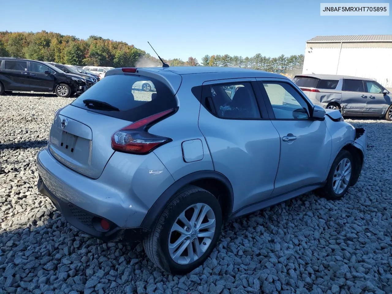 2017 Nissan Juke S VIN: JN8AF5MRXHT705895 Lot: 74237564