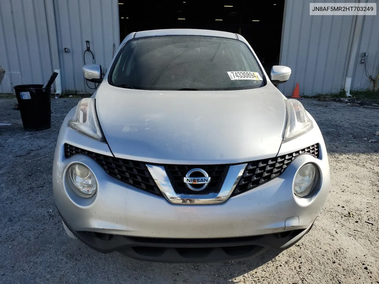 2017 Nissan Juke S VIN: JN8AF5MR2HT703249 Lot: 74330894