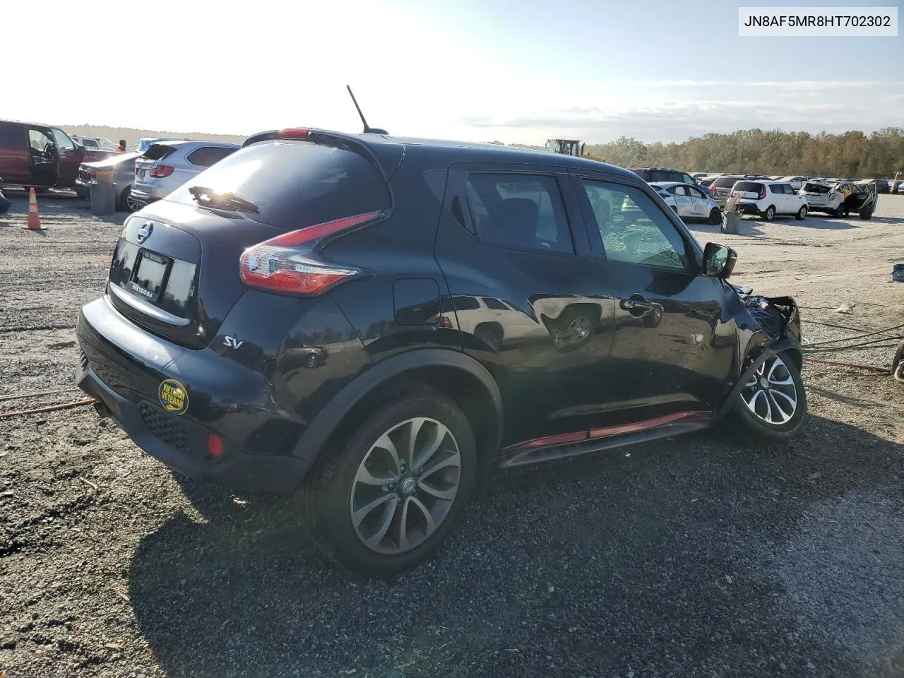 2017 Nissan Juke S VIN: JN8AF5MR8HT702302 Lot: 75899874