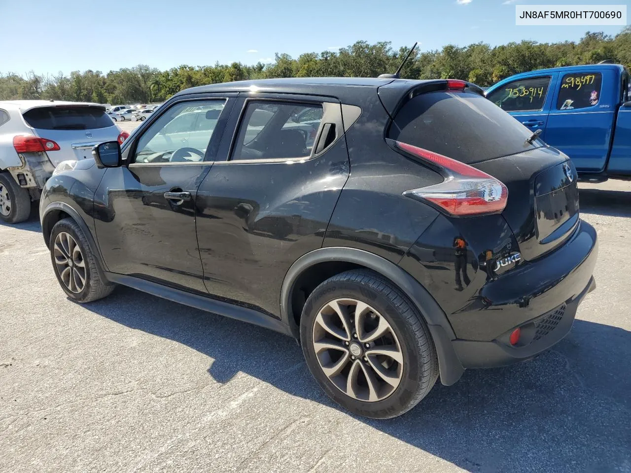 2017 Nissan Juke S VIN: JN8AF5MR0HT700690 Lot: 76192884