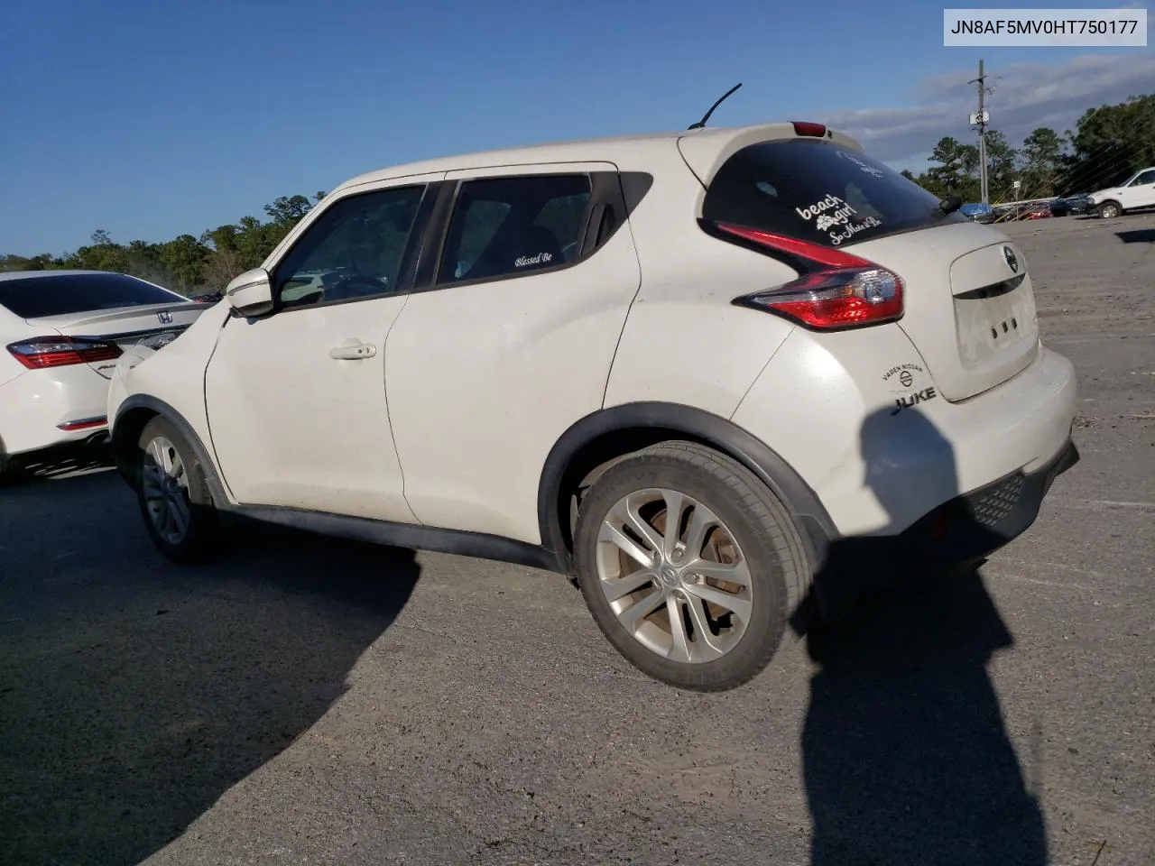 2017 Nissan Juke S VIN: JN8AF5MV0HT750177 Lot: 76715534