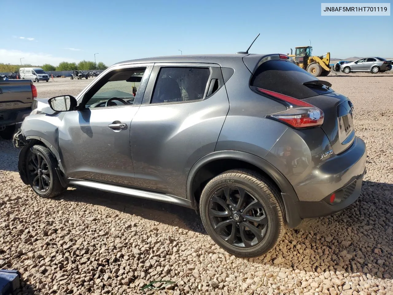 2017 Nissan Juke S VIN: JN8AF5MR1HT701119 Lot: 80230644