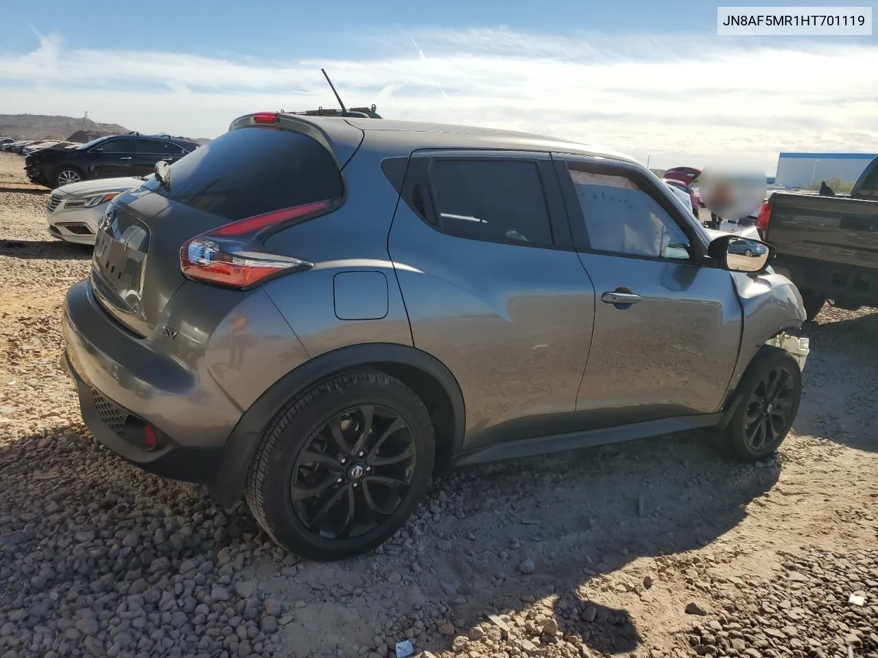 2017 Nissan Juke S VIN: JN8AF5MR1HT701119 Lot: 80230644