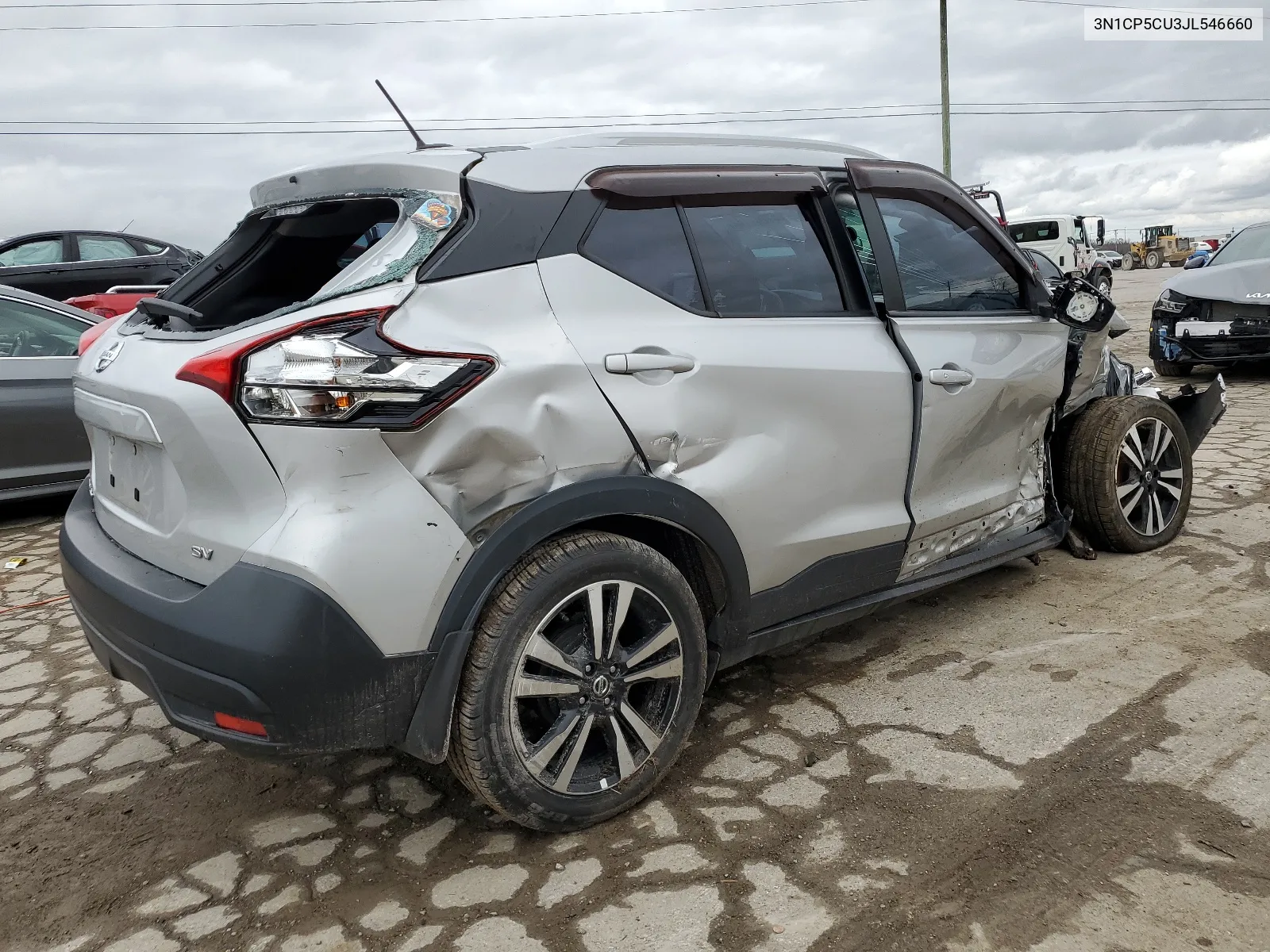 2018 Nissan Kicks S VIN: 3N1CP5CU3JL546660 Lot: 47247144