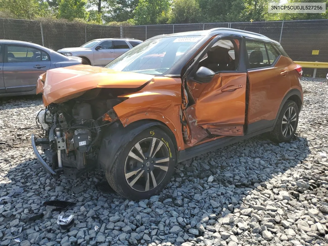 2018 Nissan Kicks S VIN: 3N1CP5CU0JL527256 Lot: 55836924