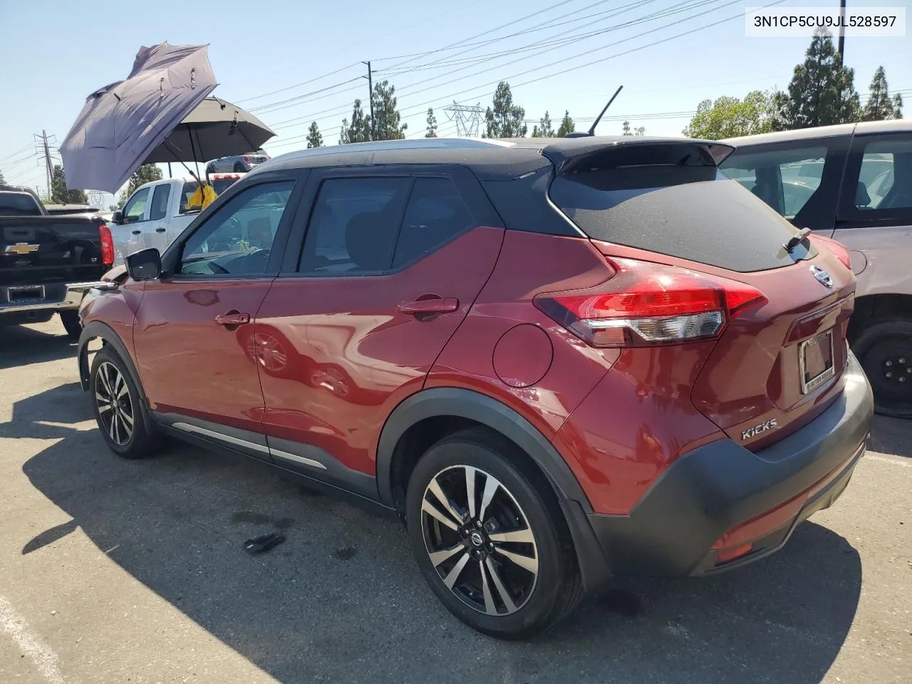 3N1CP5CU9JL528597 2018 Nissan Kicks S