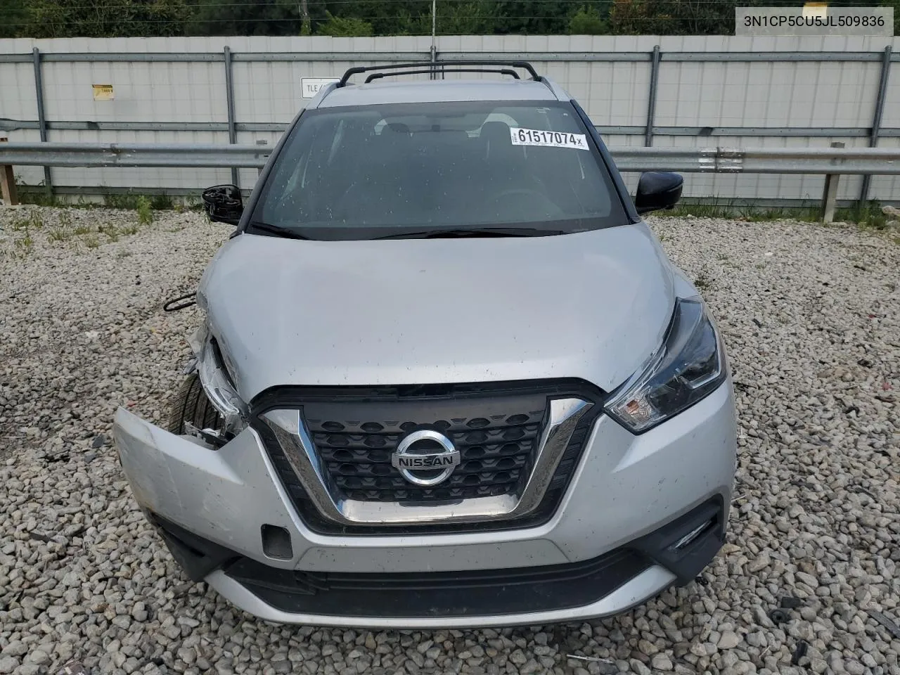 2018 Nissan Kicks S VIN: 3N1CP5CU5JL509836 Lot: 61517074