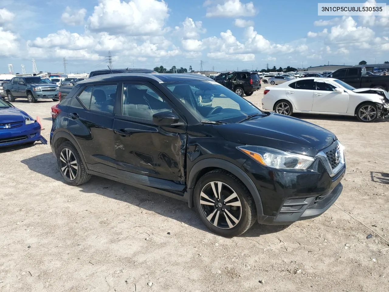 2018 Nissan Kicks S VIN: 3N1CP5CU8JL530535 Lot: 65066794