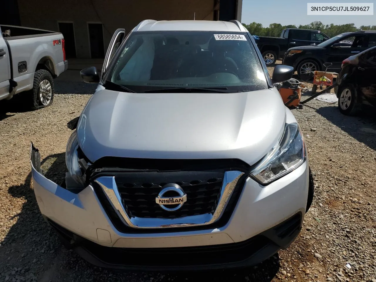 2018 Nissan Kicks S VIN: 3N1CP5CU7JL509627 Lot: 68585654