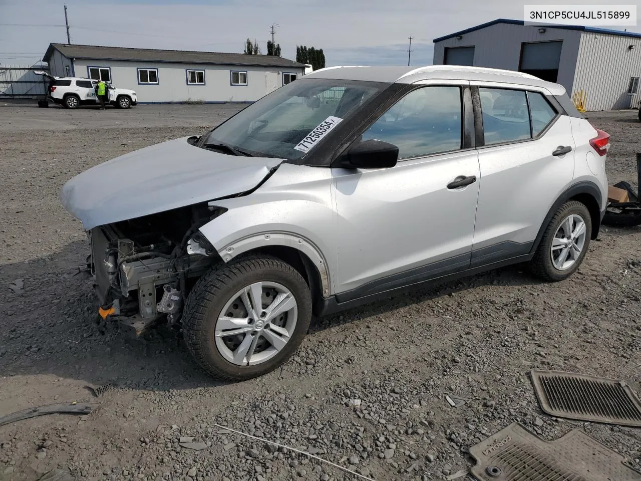 2018 Nissan Kicks S VIN: 3N1CP5CU4JL515899 Lot: 71250354