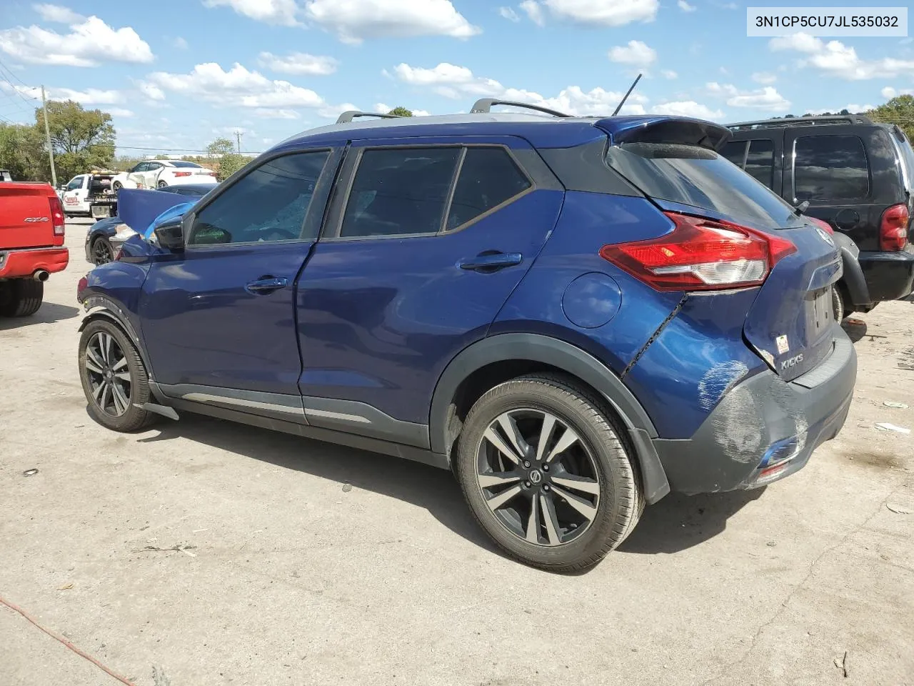 2018 Nissan Kicks S VIN: 3N1CP5CU7JL535032 Lot: 71774264