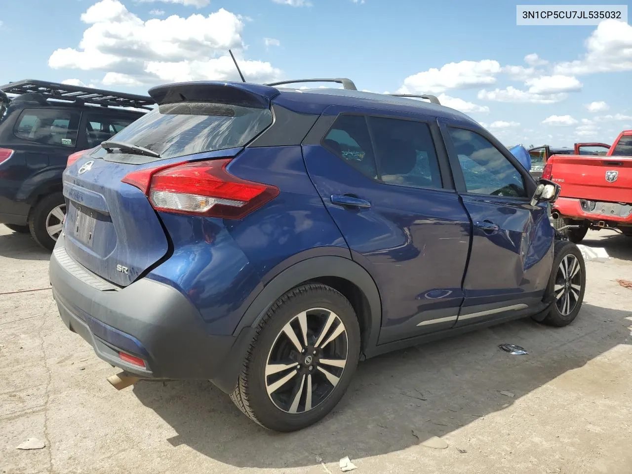 2018 Nissan Kicks S VIN: 3N1CP5CU7JL535032 Lot: 71774264