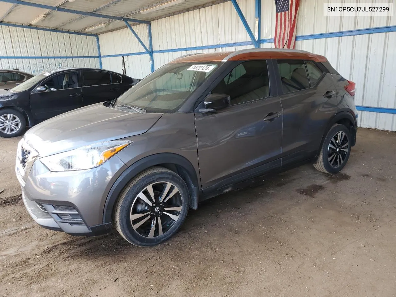 2018 Nissan Kicks S VIN: 3N1CP5CU7JL527299 Lot: 71802134