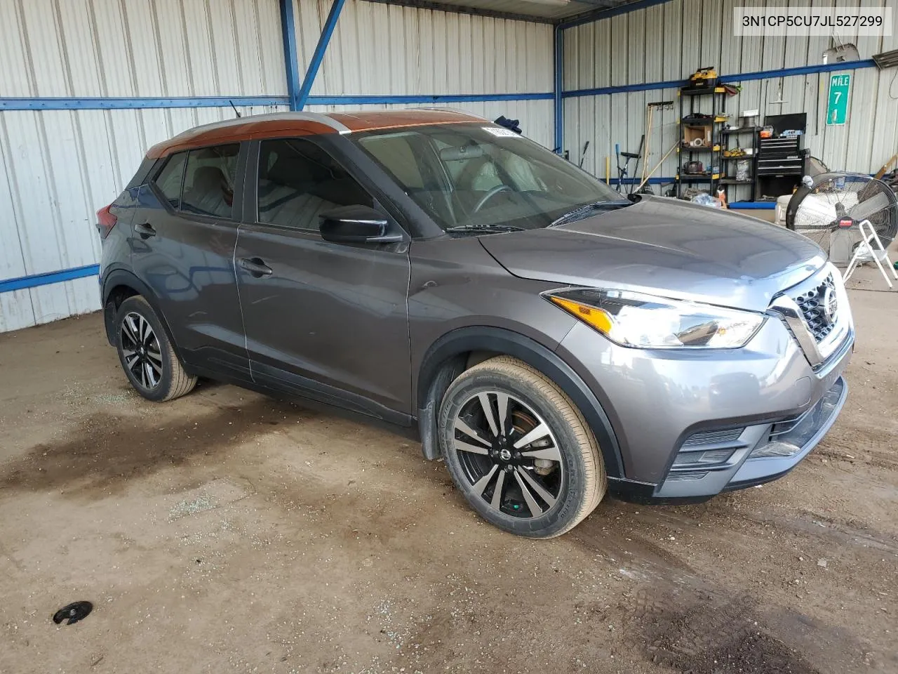 2018 Nissan Kicks S VIN: 3N1CP5CU7JL527299 Lot: 71802134