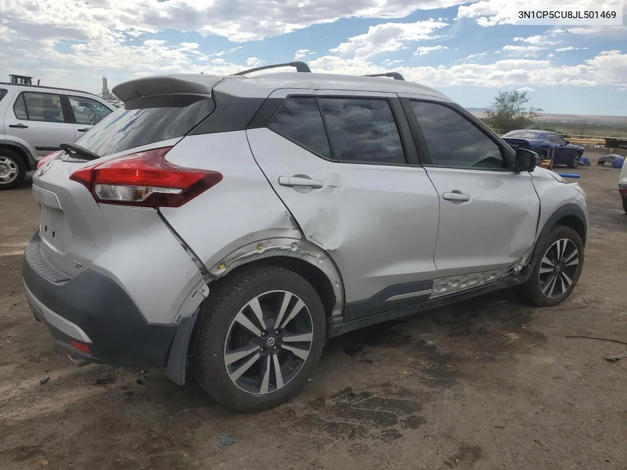 2018 Nissan Kicks S VIN: 3N1CP5CU8JL501469 Lot: 72255184