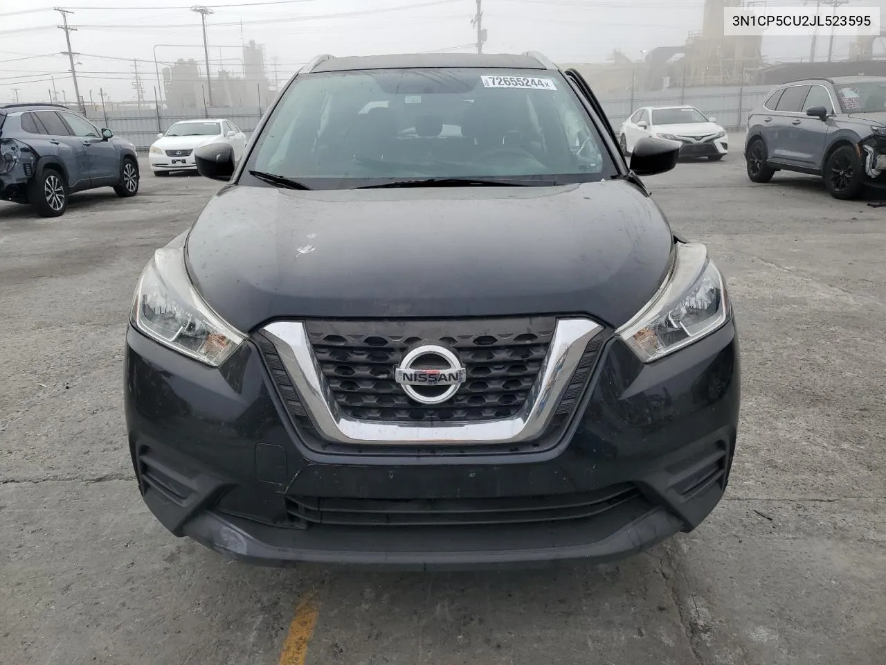 2018 Nissan Kicks S VIN: 3N1CP5CU2JL523595 Lot: 72655244