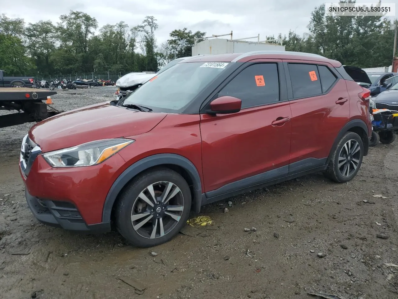 3N1CP5CU6JL530551 2018 Nissan Kicks S