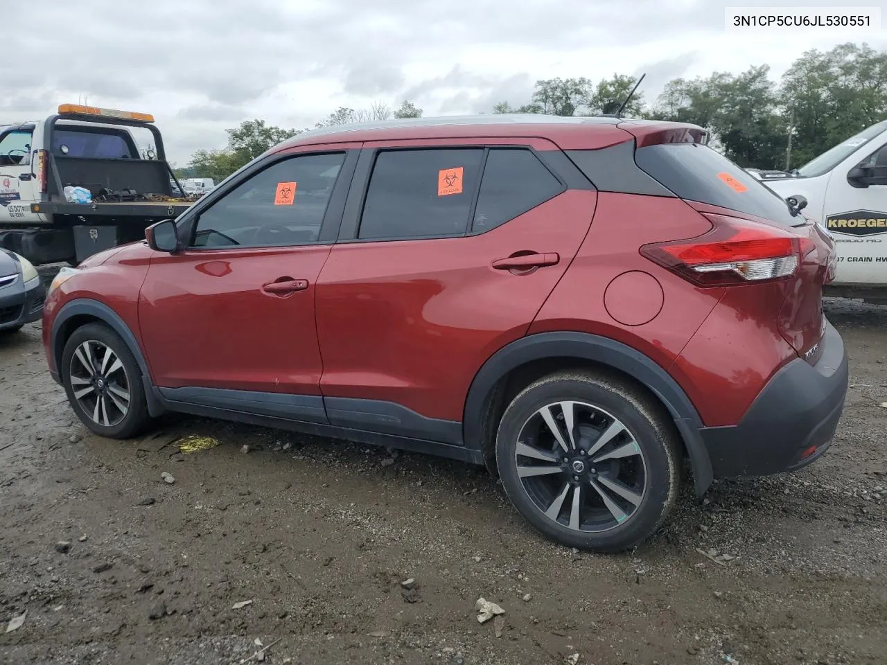 3N1CP5CU6JL530551 2018 Nissan Kicks S