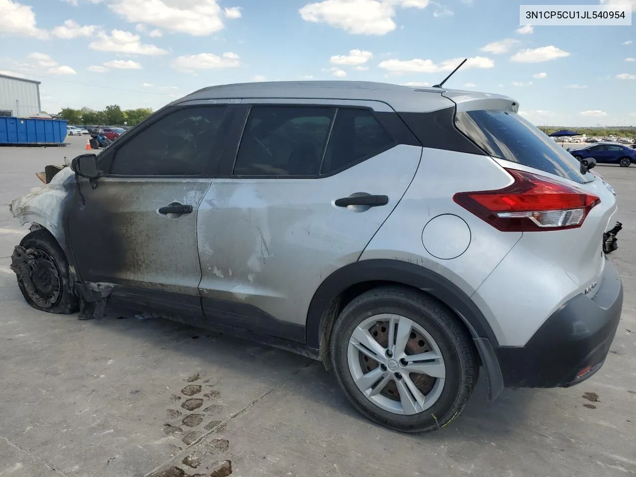 2018 Nissan Kicks S VIN: 3N1CP5CU1JL540954 Lot: 73238324