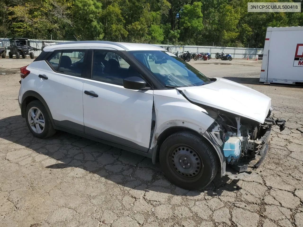 2018 Nissan Kicks S VIN: 3N1CP5CU8JL500418 Lot: 73380424