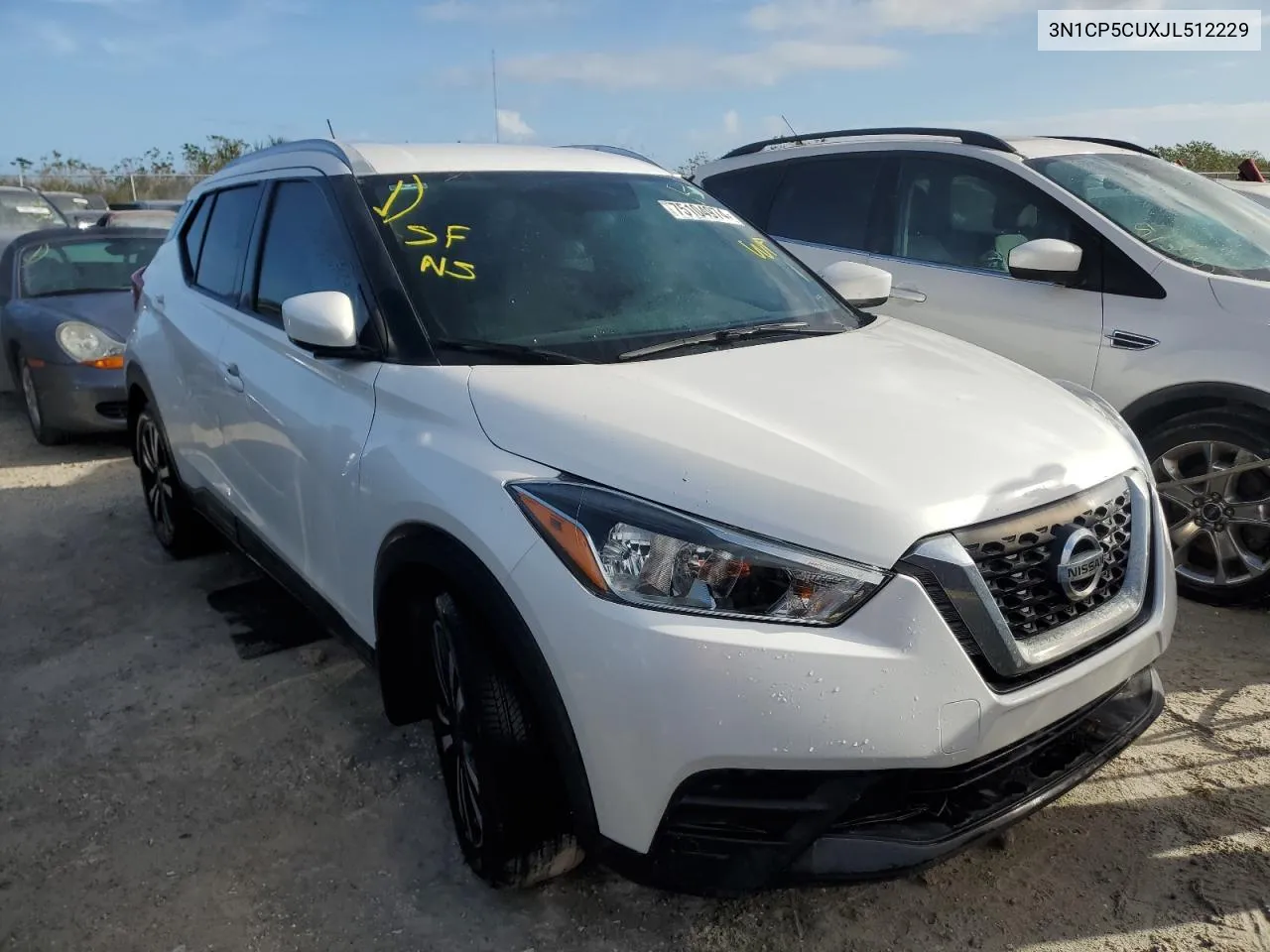 2018 Nissan Kicks S VIN: 3N1CP5CUXJL512229 Lot: 75104974